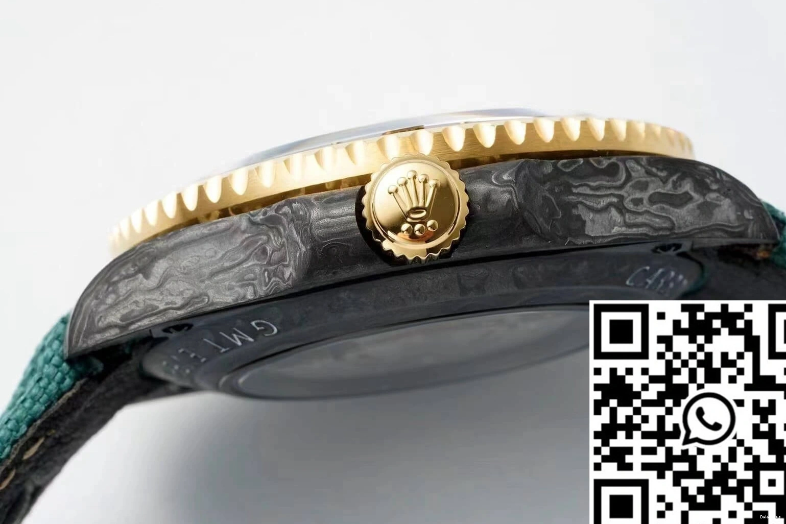 Fiber II Fabric Green GMT-MASTER Case Diw Carbon Rolex Strap 0316